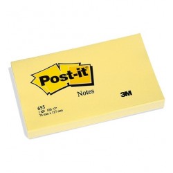 BLOCCHETTO Post-it Notes 655 Canary 3M
