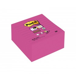 RICARICA 5 BLOCCHETTI Post-it Z-Notes R440 FUCSIA A RIGHE 3M