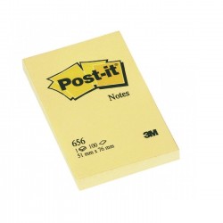 BLOCCHETTO Post-it Notes 656 51x76 Canary 3M