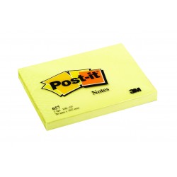 BLOCCHETTO Post-it Notes 657 76x102 Canary 3M