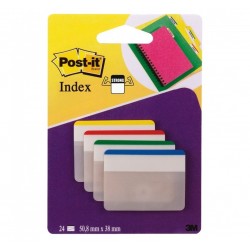 BLISTER 24 CAVALIERINI Post-it Index STRONG 686F-1EU 3M