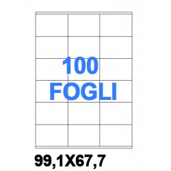 ETICHETTE LASER FG.100    99,1X67,7