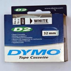 NASTRO DYMO PC-10  SUPP.32mm BIANCO