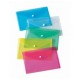 SET 3 BUSTE CON BOTTONE A4-33x24,5cm COLORI Fluo Ass. LEBEZ ART.80438