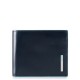 PQUADRO BLUE SQUARE PORTAMONETE BLU NOTTE