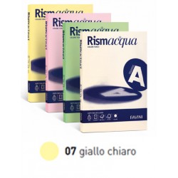 CARTA RISMACQUA 140GR A4 200FG GIALLO CHIARO FAVINI