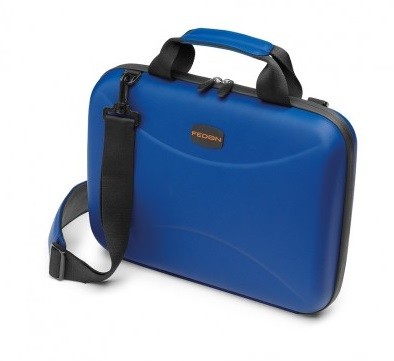BORSA PORTA PC CAMBRIDGE 13 RIGIDA BLU FEDON