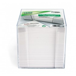 BLOCCO BIANCO LEBEZ J-9910 CON CUSTODIA 9x9 cm