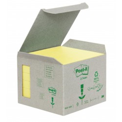 CF.6 BLOCCHETTI Post-it green 654 GIALLI 3M