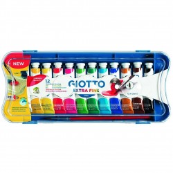 CF.12 TUBETTI TEMPERA    GIOTTO EXTRA 304100 12ml