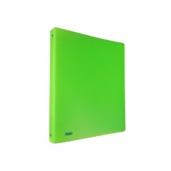 CARTELLINA 3L CON ELASTICO NEON VERDE FAVORIT