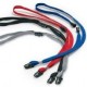 CORDONCINO LEBEZ PORTABADGE ROSSO 52X1,5CM