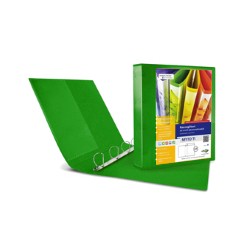 COPERTINA A4 PERSONALIZZ. A 4 ANELLI PPL VERDE