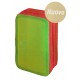 ASTUCCIO COLLEGE COLOUR  BICOLORE VERDE/ROSSO