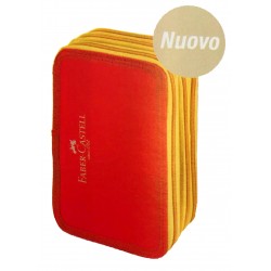 ASTUCCIO COLLEGE COLOUR  BICOLORE ROSSO/GIALLO