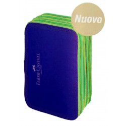 ASTUCCIO COLLEGE COLOUR  BICOLORE BLU/VERDE