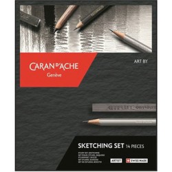 SET SKETCHING 14 PZ IN   SCATOLA DI CARTONE