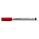 PENNA CON PUNTA SINTETICANON PERM. ROSSO SCALPELLO
