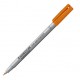 PENNA CON PUNTA SINTETICANON PERM. ARANCIONE 0.4MM