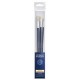 SET PENNELLI SETOLA TONDO4 PIATTO 14 FILBERT 8