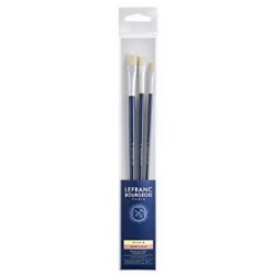 SET PENNELLI SETOLA TONDO4 PIATTO 14 FILBERT 8